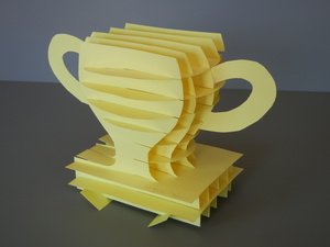 Student sliceform: Trophy