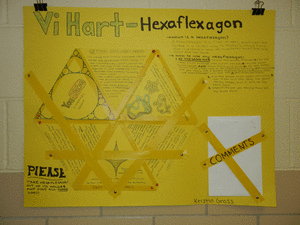 Student Poster about Vi Hart