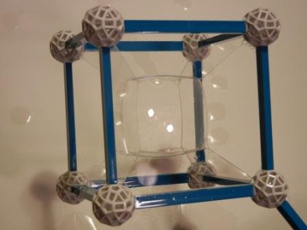 Soap Bubble Hypercube
