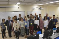 Group picture of participants in 2-day workshop at BMCC, Aug 2017.